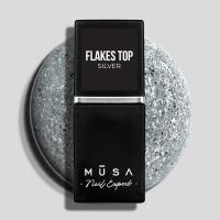 Flakes silver