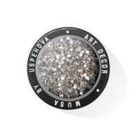 Strass silver 1 9mm